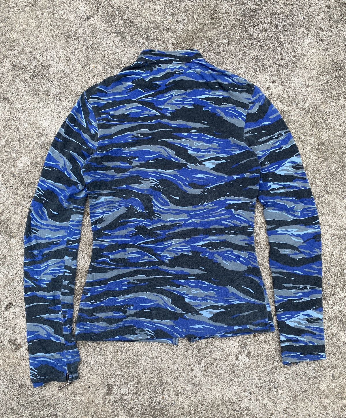 Hysteric Glamour × Japanese Brand Vintage 90s Hysterics Glamour Japan Tiger Stripe Camo Jacket Size S / US 4 / IT 40 - 2 Thumbnail