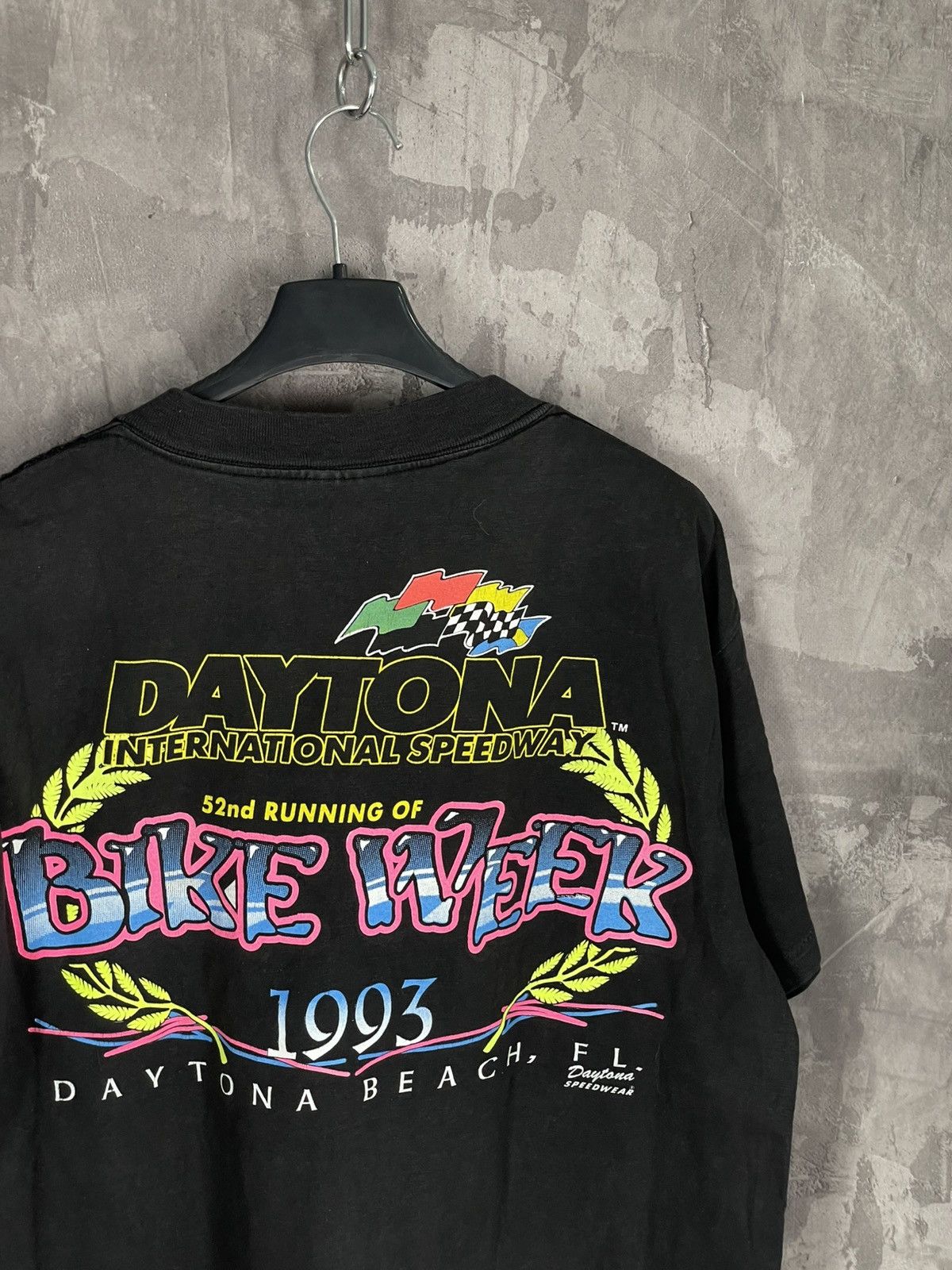 Band Tees Crazy Vintage Y2K Daytona Bike Week Girl Grunge Punk Tee Size US L / EU 52-54 / 3 - 2 Thumbnail