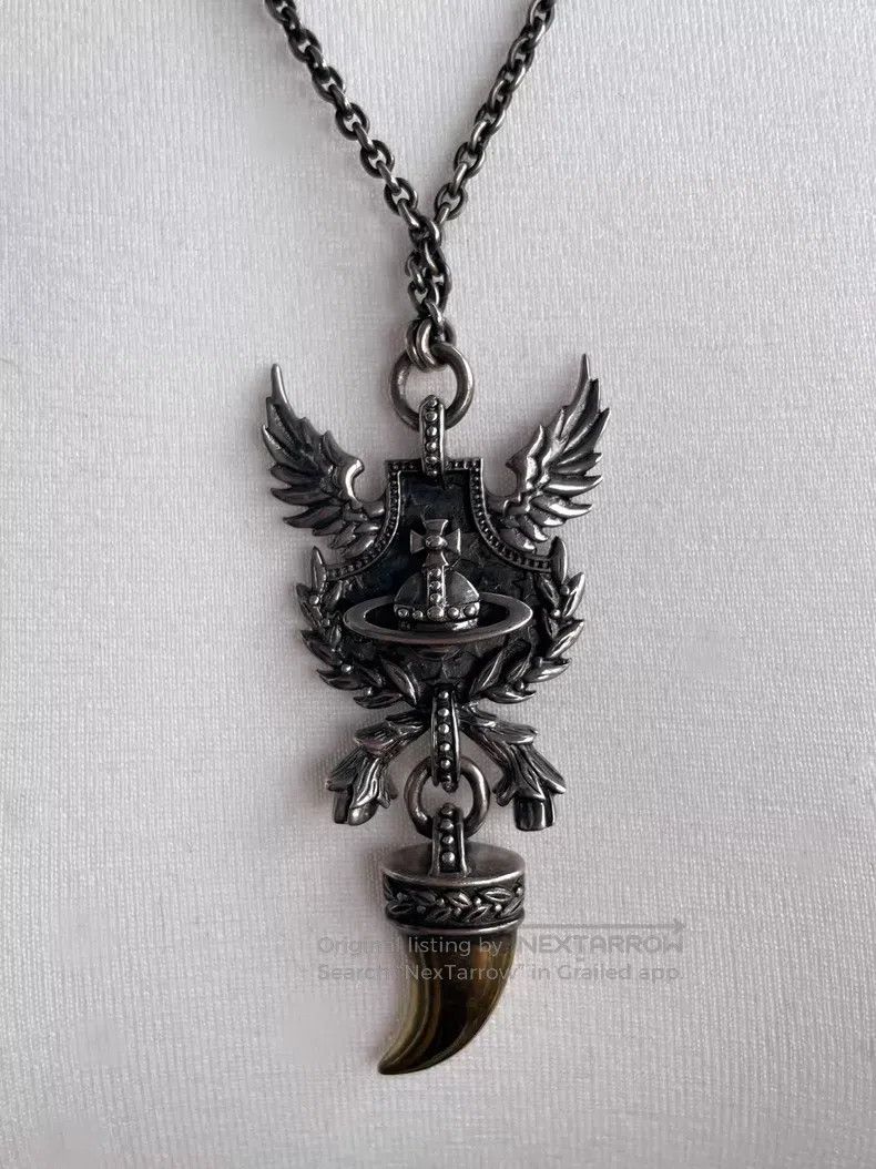 Vivienne Westwood Vivienne Westwood Wings and Horns Vintage Necklace Size ONE SIZE - 4 Thumbnail