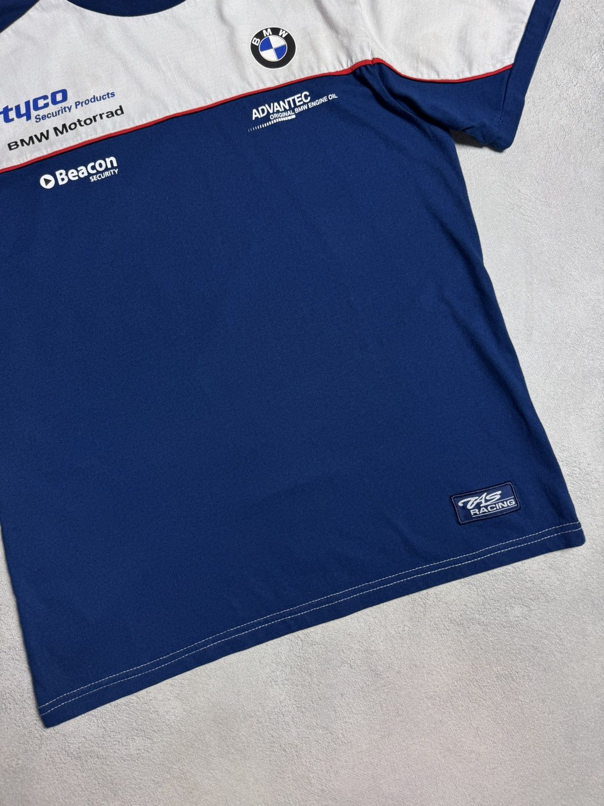 BMW BMW Tyco Motorrad Racing Team Cotton T-Shirt Big Logo Size US M / EU 48-50 / 2 - 4 Thumbnail