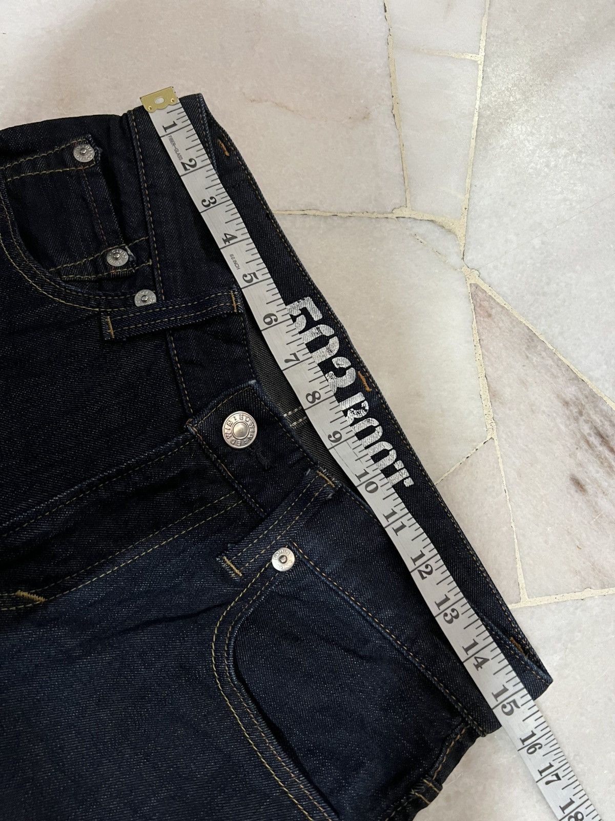Edwin × If Six Was Nine × Japanese Brand 🌈Vintage Edwin Blue Trip Edgeline Bootcut Jean Size US 30 / EU 46 - 14 Thumbnail