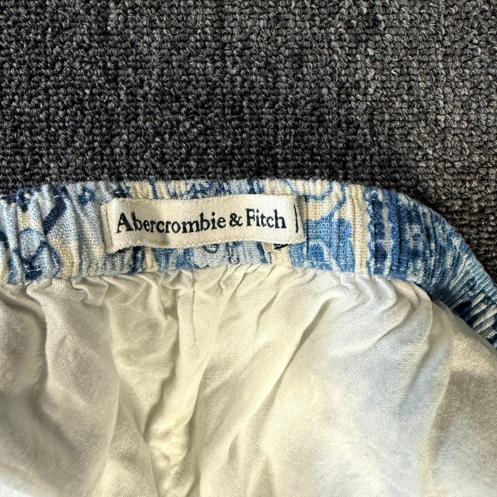 Abercrombie & Fitch VINTAGE Abercrombie & Fitch Shorts Womens S Blue Y2k Flirty Coastal Lounge Mini Size 28" / US 6 / IT 42 - 3 Thumbnail