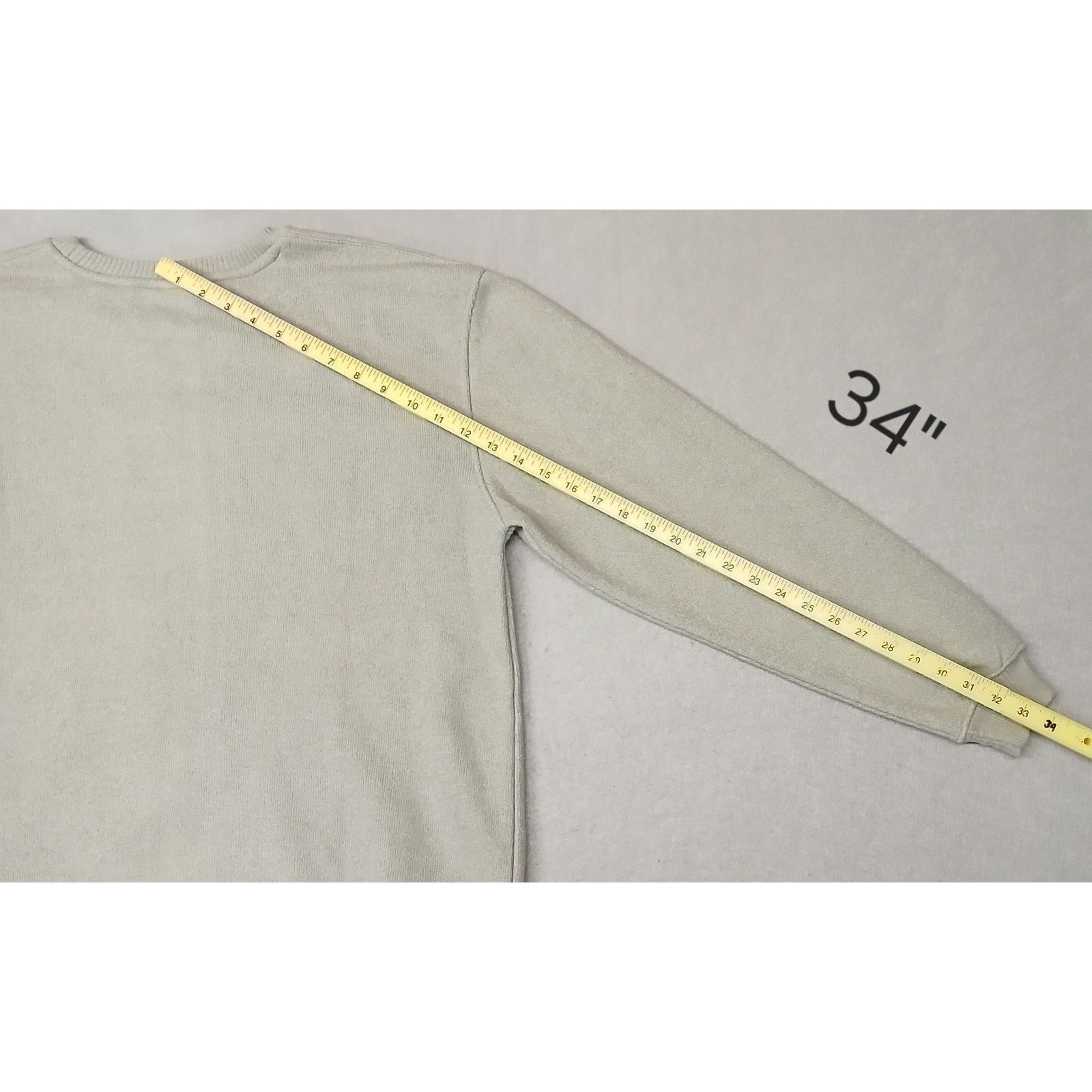 Other Pacific & Co. (Medium) Unisex Sage Gray Crew Neck Sweatshirt Size US M / EU 48-50 / 2 - 8 Thumbnail
