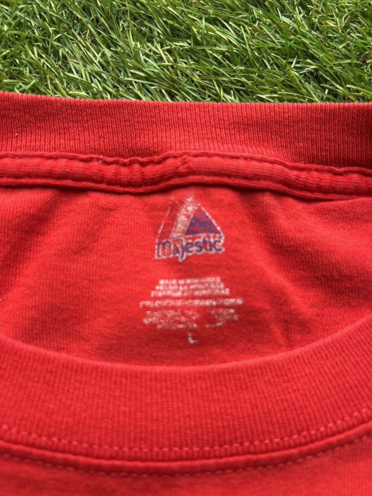 Majestic Philadelphia Phillies 2008 National League Champions T Shirt Size US L / EU 52-54 / 3 - 3 Thumbnail