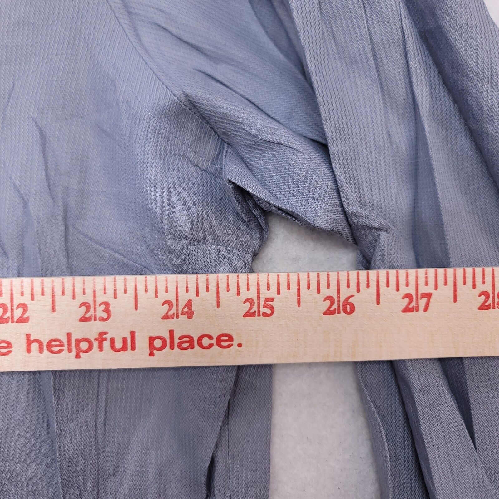 Van Heusen Van Heusen Casual Button Up Shirt Mens Size 18 34/35 Gray Size US M / EU 48-50 / 2 - 8 Thumbnail