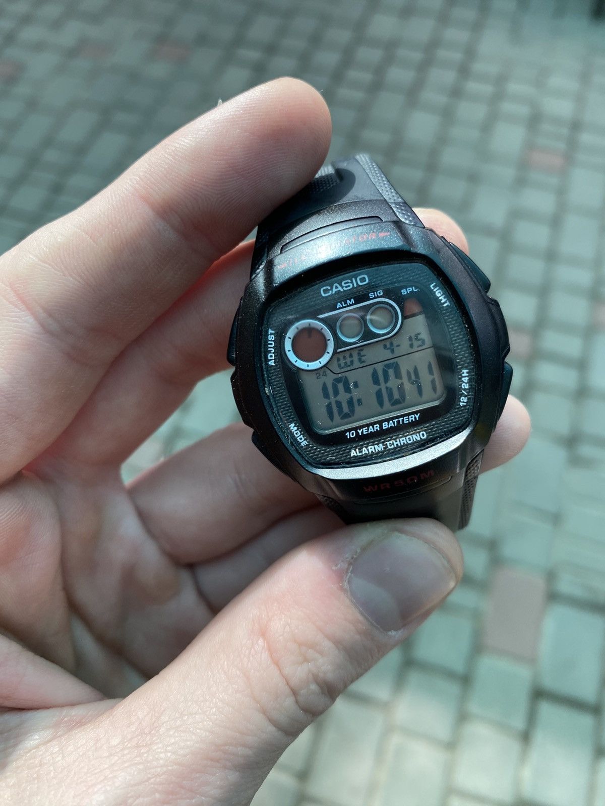 Casio Casio W-210 vintage digital sport watch 10 year battery y2k Size ONE SIZE - 5 Thumbnail