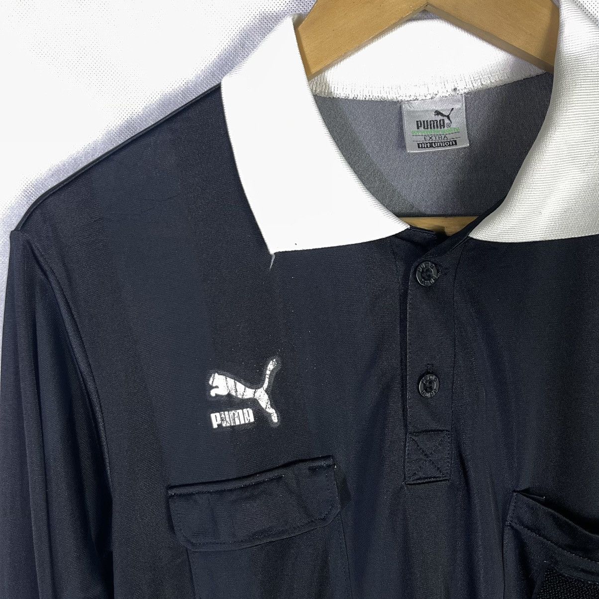 Puma × Vintage Vintage 90s Puma Japan Pocket L/S Jersey Shirt Size US M / EU 48-50 / 2 - 5 Thumbnail