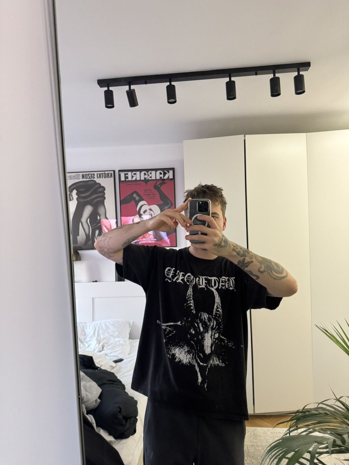 Band Tees Bathory Vintage 00s Goat Rare Band Metal Two Sided Print Tee Size US XL / EU 56 / 4 - 4 Thumbnail