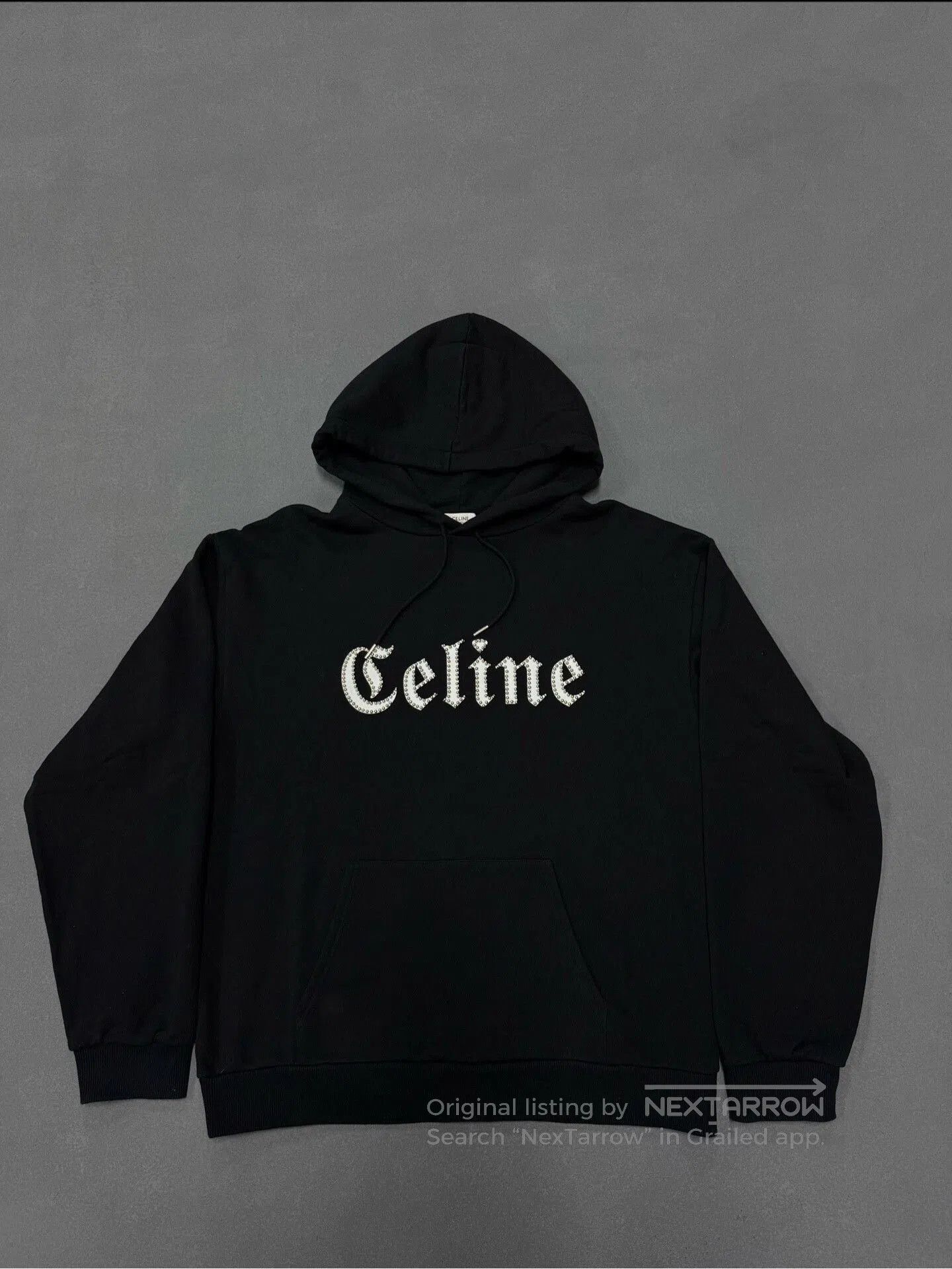 Celine CELINE SS22 Cosmic Cruiser Logo Stud Hoodie. Size US XXL / EU 58 / 5 - 1 Thumbnail