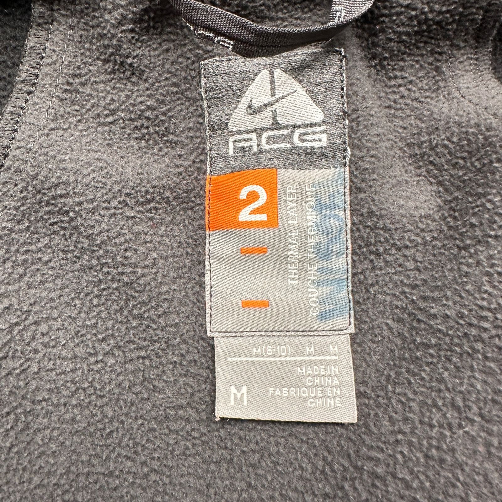 Nike Vintage Y2K Nike ACG Thermal Layer Fleece Jacket Womens M Size M / US 6-8 / IT 42-44 - 3 Thumbnail