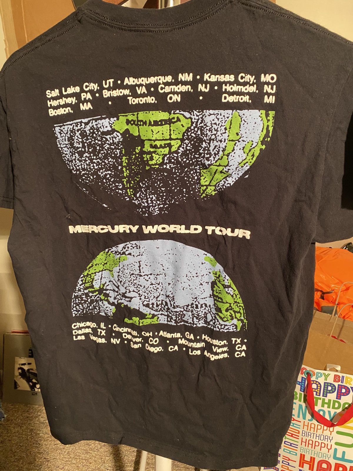 Band Tees × Vintage Imagine Dragons Mercury World Tour 2022 Size US M / EU 48-50 / 2 - 2 Thumbnail