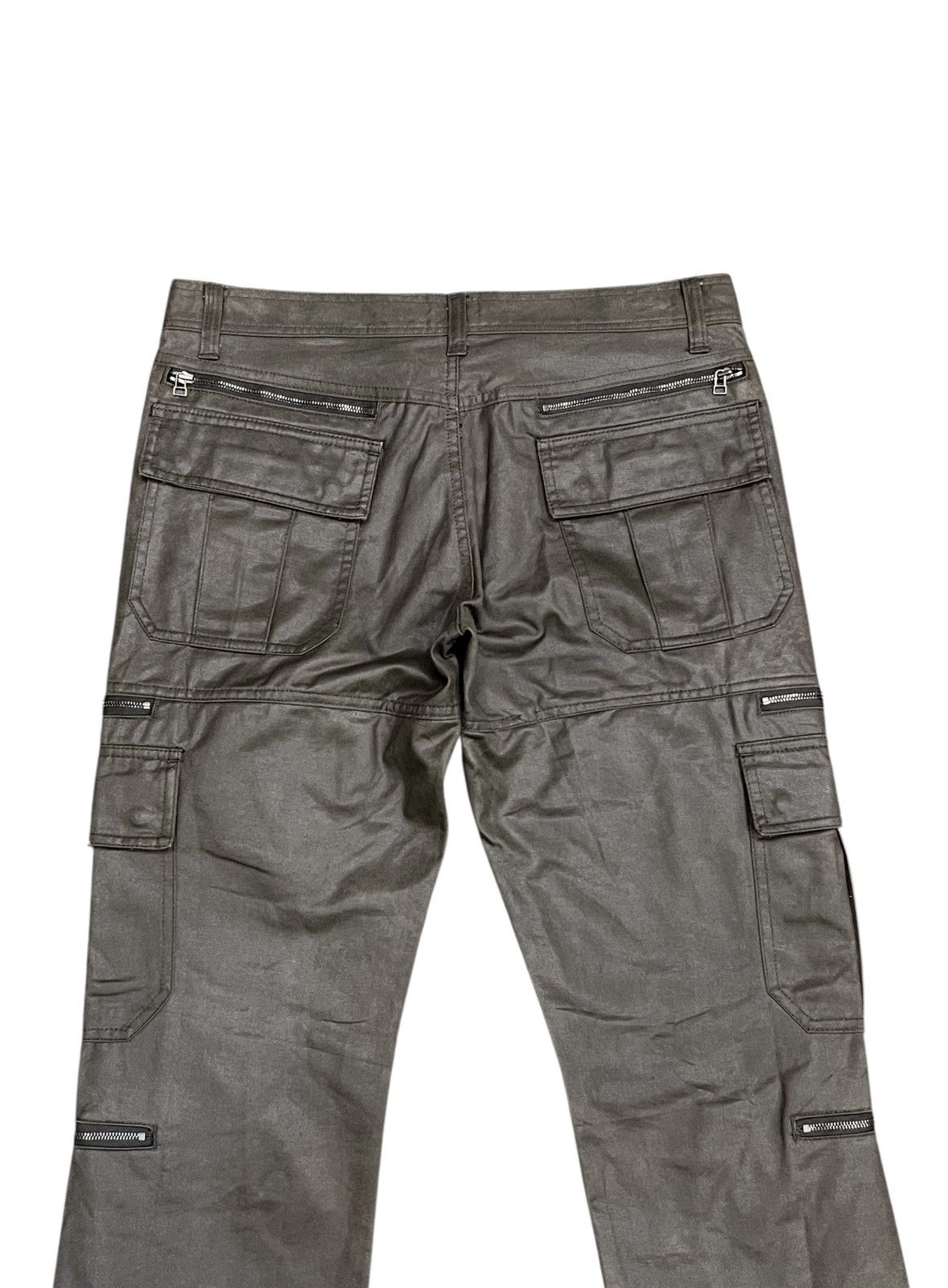 Schlussel SCHLÜSSEL Waxed Cotton Multi-Pocket Cargo Pants - W30" Size US 30 / EU 46 - 4 Thumbnail