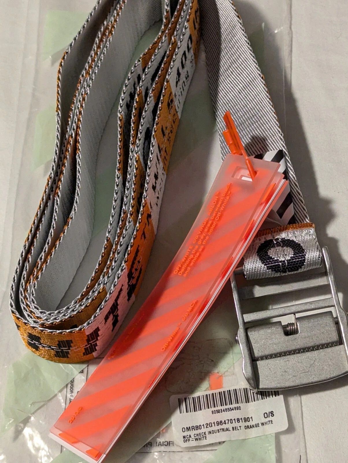 Off-White Off-White MCA Exclusive Belt - Virgil Abloh Size ONE SIZE - 8 Thumbnail