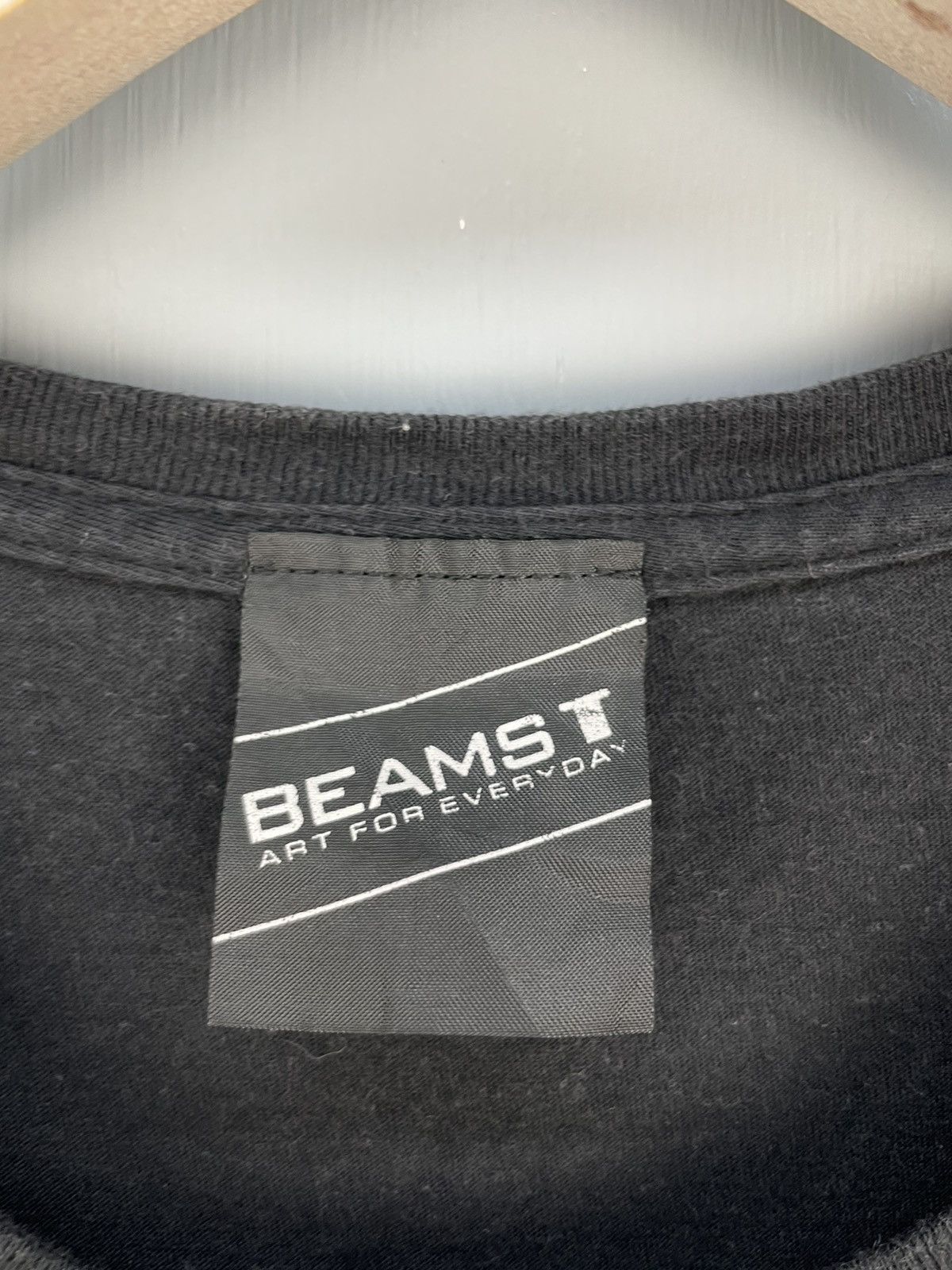 Beams Plus × Japanese Brand Beams Black Hearted t shirt Size US L / EU 52-54 / 3 - 6 Thumbnail