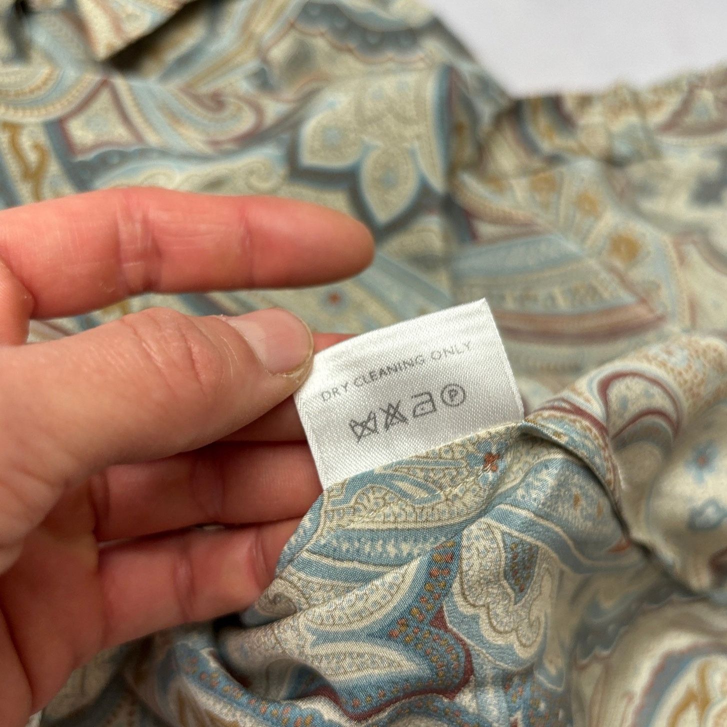 Loro Piana Loro Piana Silk Paisley Button Up Blouse Women's 42 US 6 Size M / US 6-8 / IT 42-44 - 9 Thumbnail