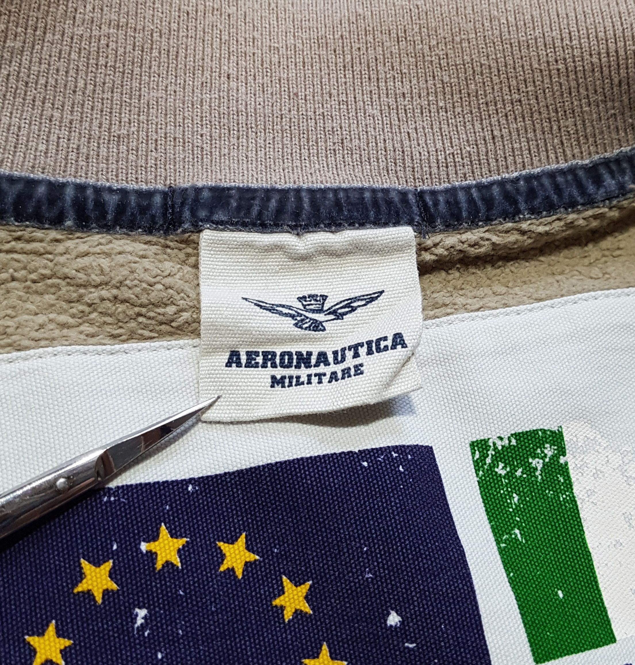 Aeronautica Militare Aeronautica Militare EU Air Forces Vintage Zip Sweatshirt XL Size US XL / EU 56 / 4 - 13 Thumbnail