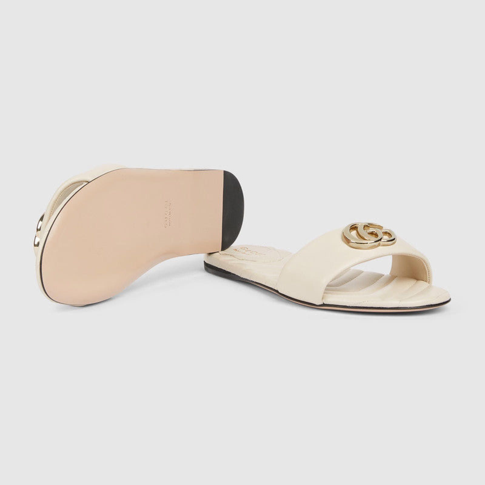 Gucci Gucci Double G Slide Sandals Size US 5 / IT 35 - 3 Thumbnail