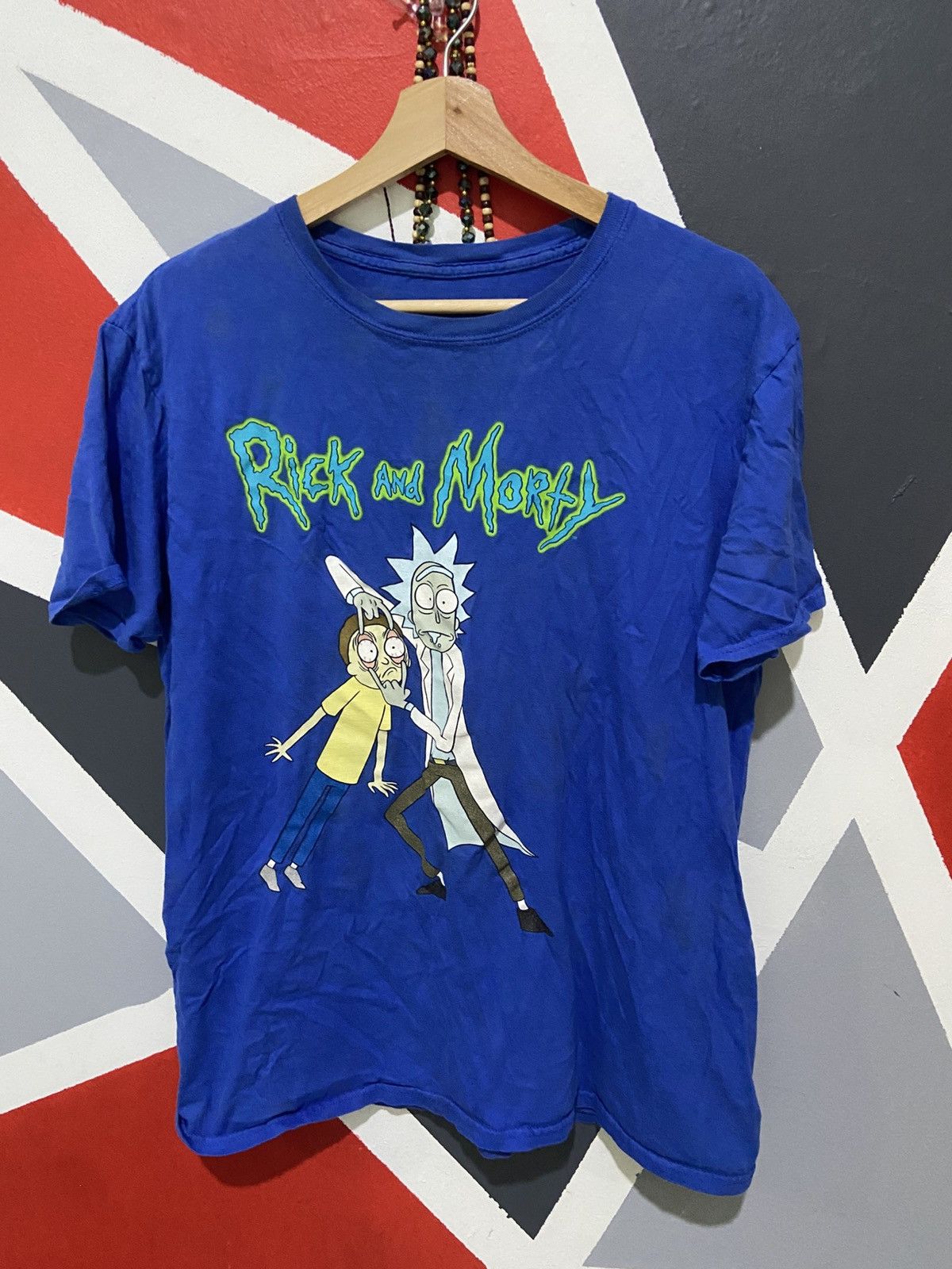Cartoon Network Rick and Morty Adult Swim Cartoon Character Tee T-Shirt Used Size US L / EU 52-54 / 3 - 1 Thumbnail