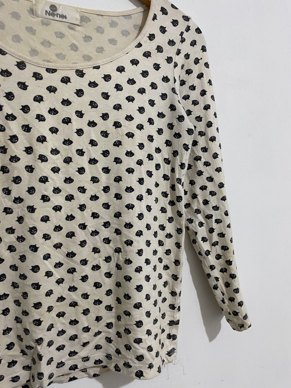 Issey Miyake Nenet logo longsleeve isseymiyake design AA0028 Size US S / EU 44-46 / 1 - 2 Thumbnail