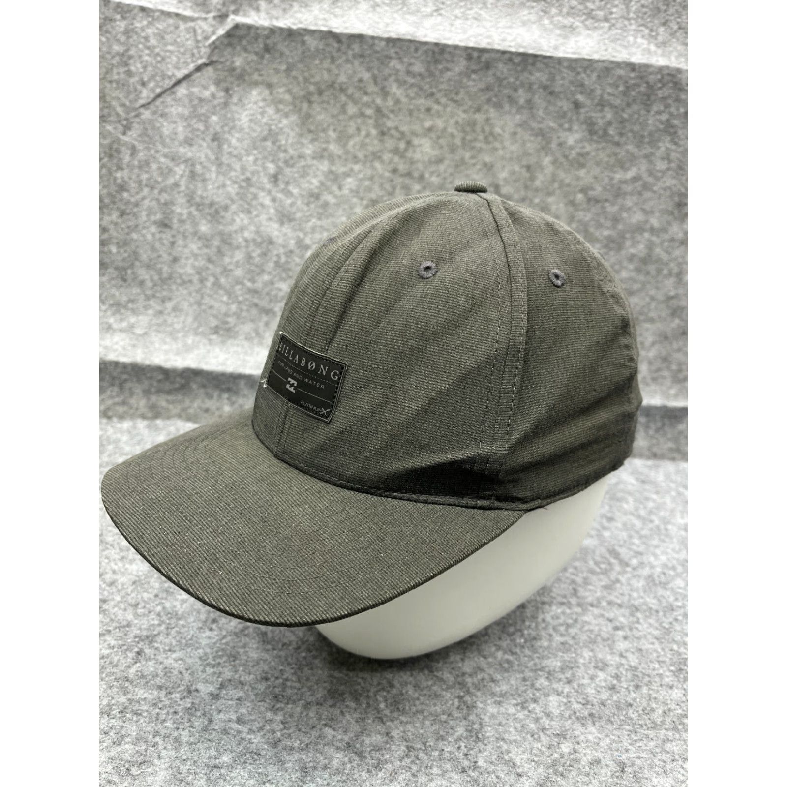Billabong Billabong Hat Cap Snap Back Adult One Size Gray Polyester Spandex Flexfit 110 Adjustable Beach Outdoor Vintage: No Size ONE SIZE - 4 Thumbnail