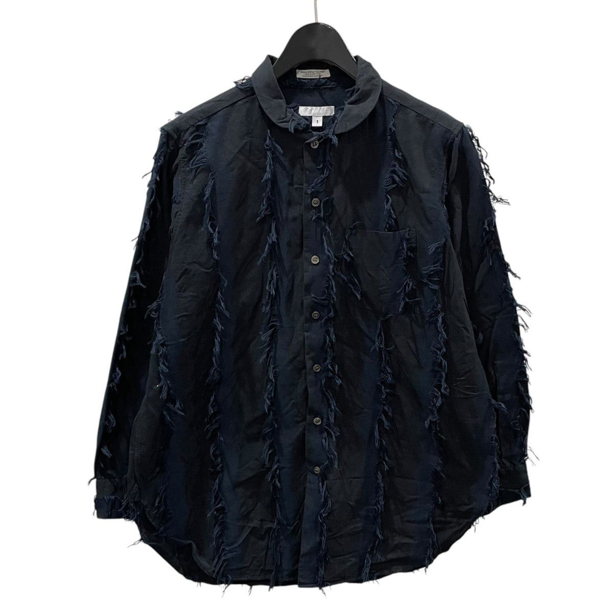 Engineered Garments Fringe Stripe Button Up Shirt Size US S / EU 44-46 / 1 - 1 Thumbnail