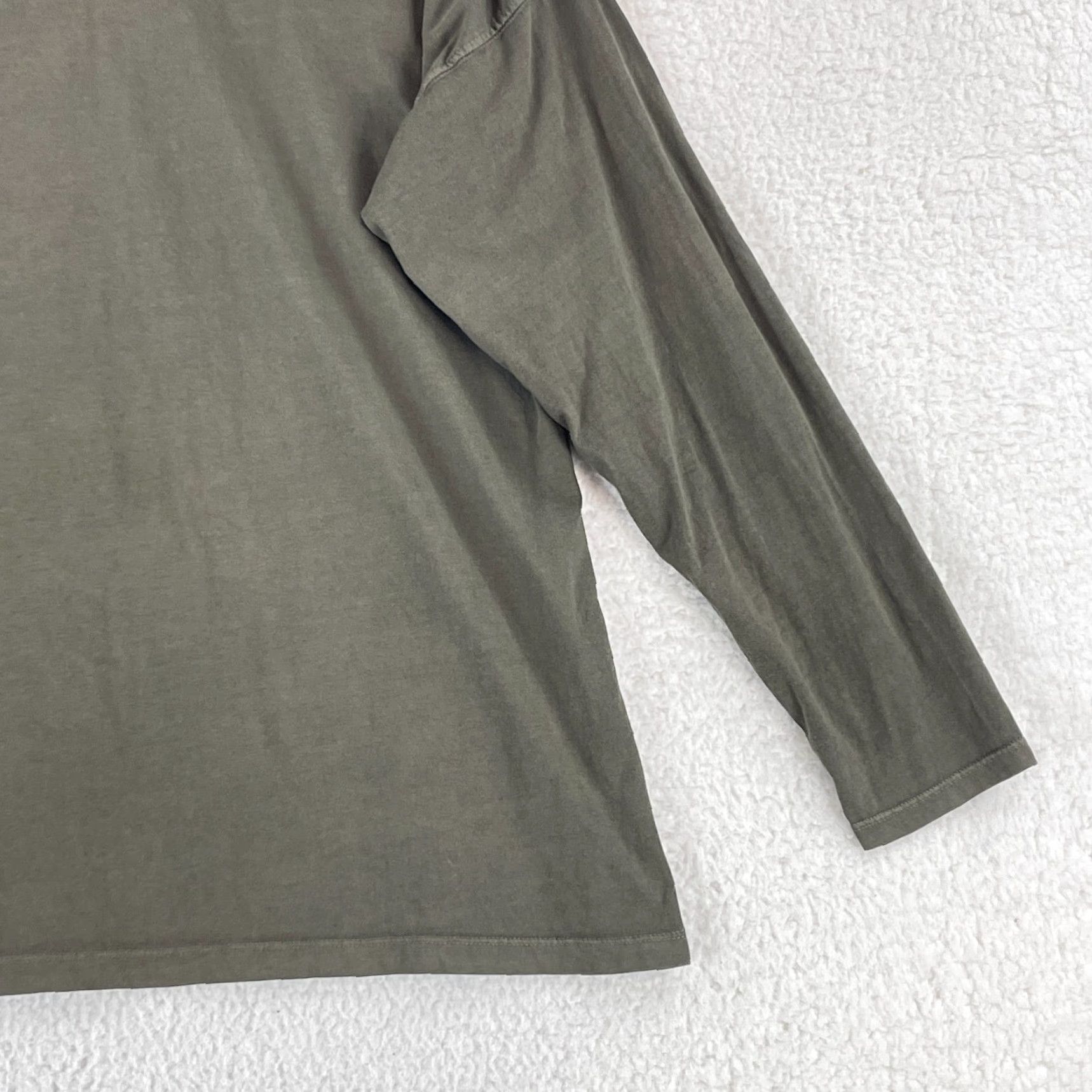 Vintage We The Free Womens T-Shirt Pullover Crew Neck XS Green Minimalist Cotton LS Size XS / US 0-2 / IT 36-38 - 4 Thumbnail