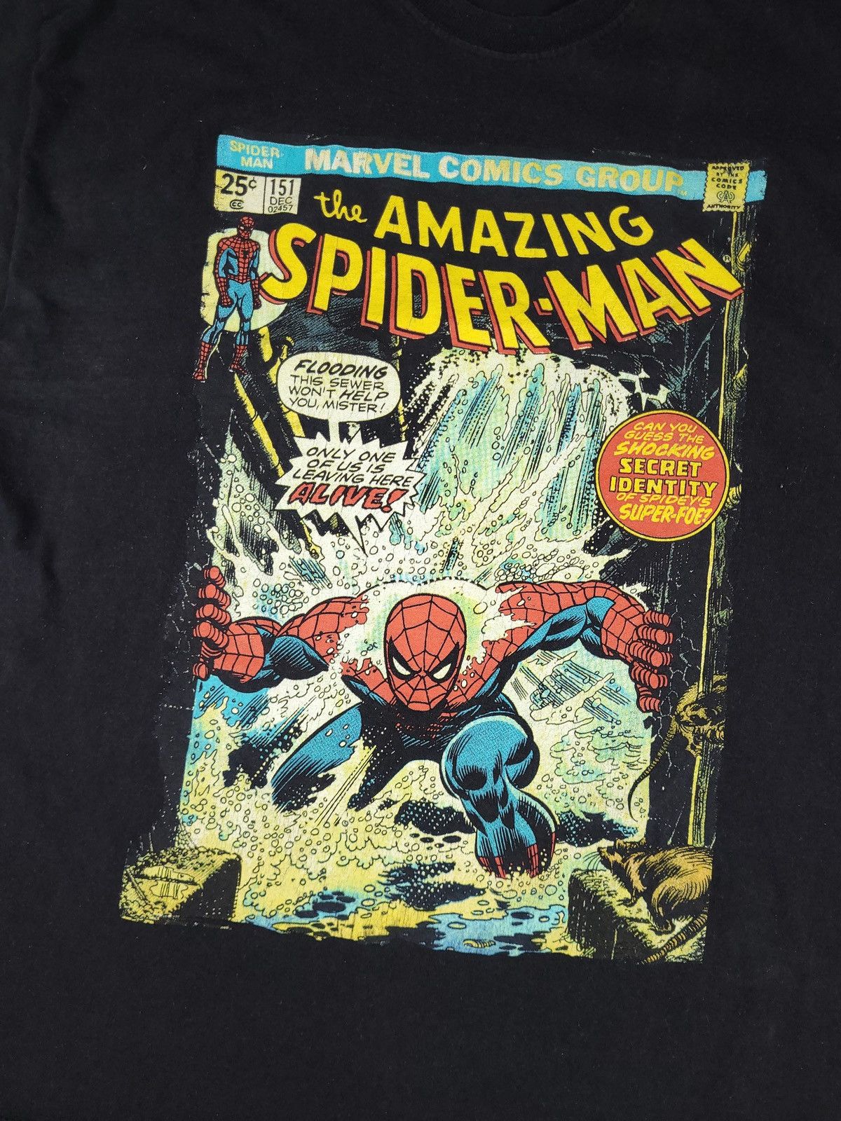 Fruit Of The Loom × Marvel Comics × Vintage Vintage Spider Man Comics Tshirt Size US L / EU 52-54 / 3 - 2 Thumbnail