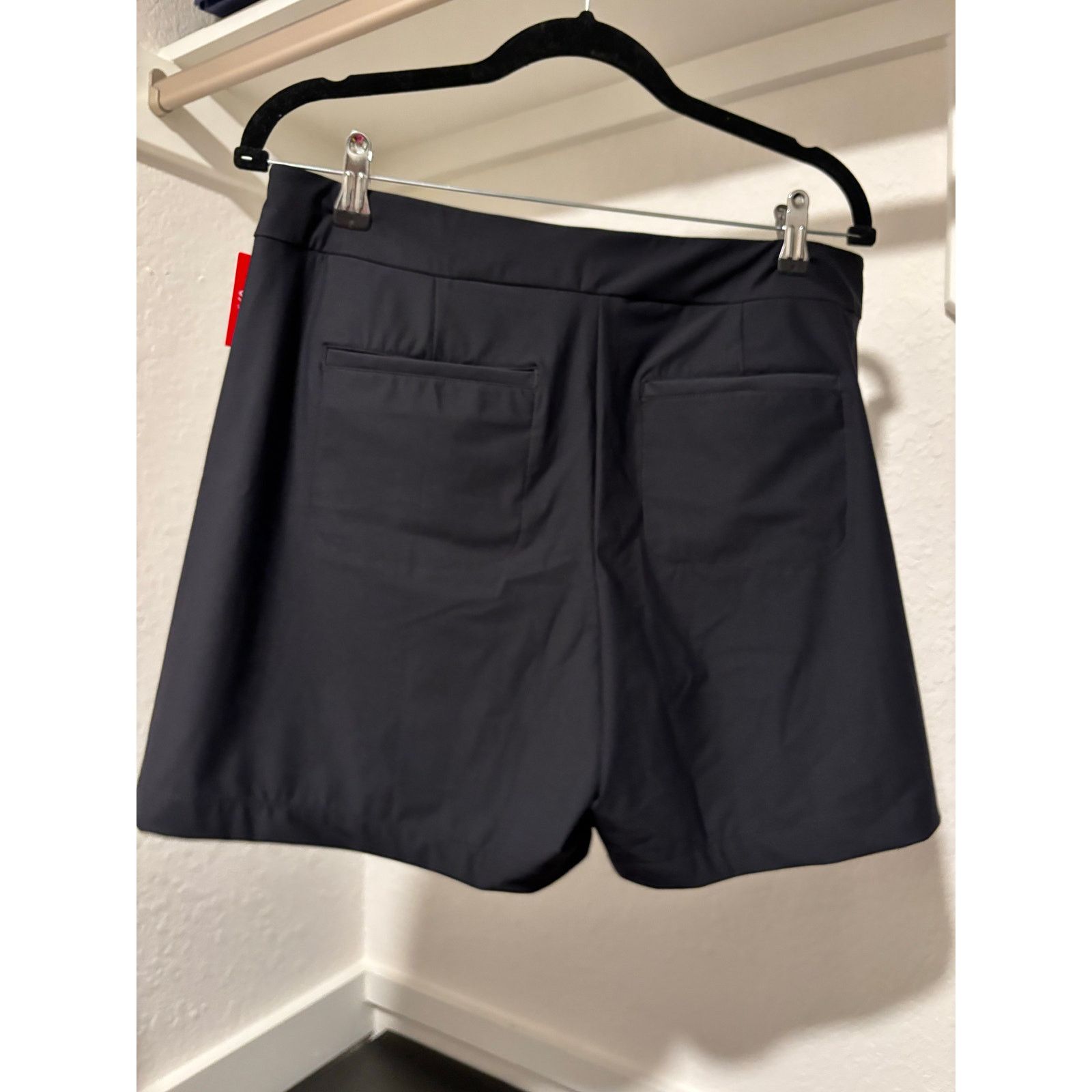 Spanx NWT SPANX Black 6" SUNSHINE Pull On SKORTS Womens LARGE Size 32" / US 10 / IT 46 - 8 Thumbnail