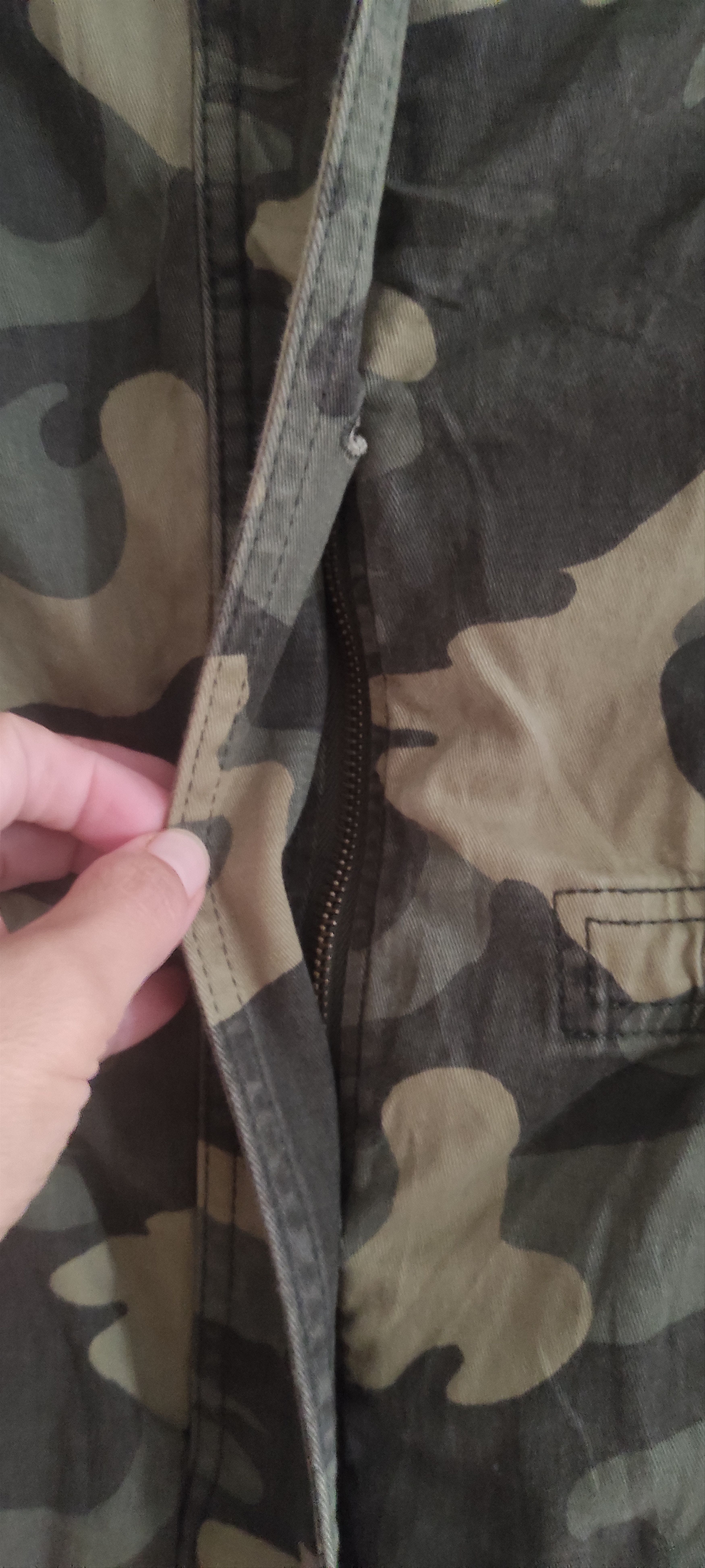 Hollister Hollister Utility Military Style Camo Camouflage Jacket Size S / US 4 / IT 40 - 8 Thumbnail