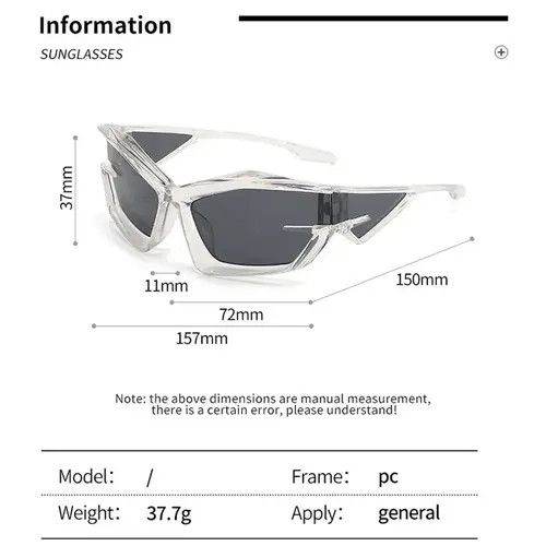 Electric Visual Cyber Silver Lens Sunglasses Size ONE SIZE - 3 Thumbnail