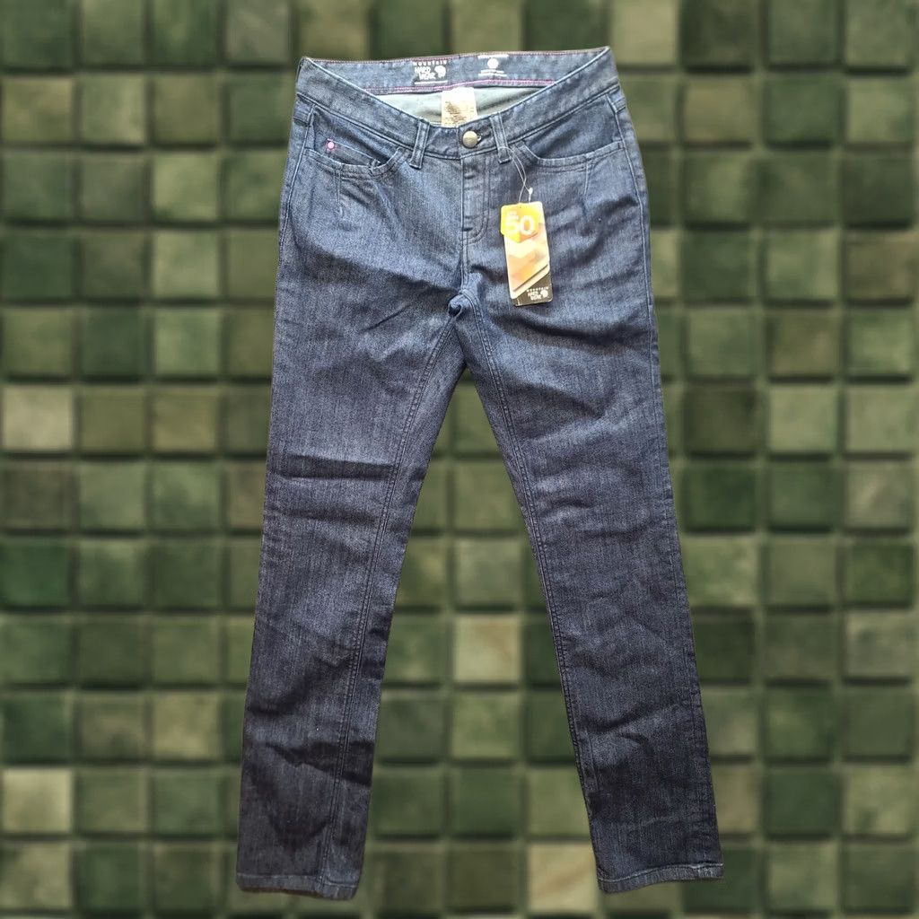 Mountain Hardwear VINTAGE Mountain Hardwear Stretchstone Jean Womens 10 x 32 Slim Fit Outdoors Workwear Size 24" / US 00 / IT 34 - 1 Thumbnail