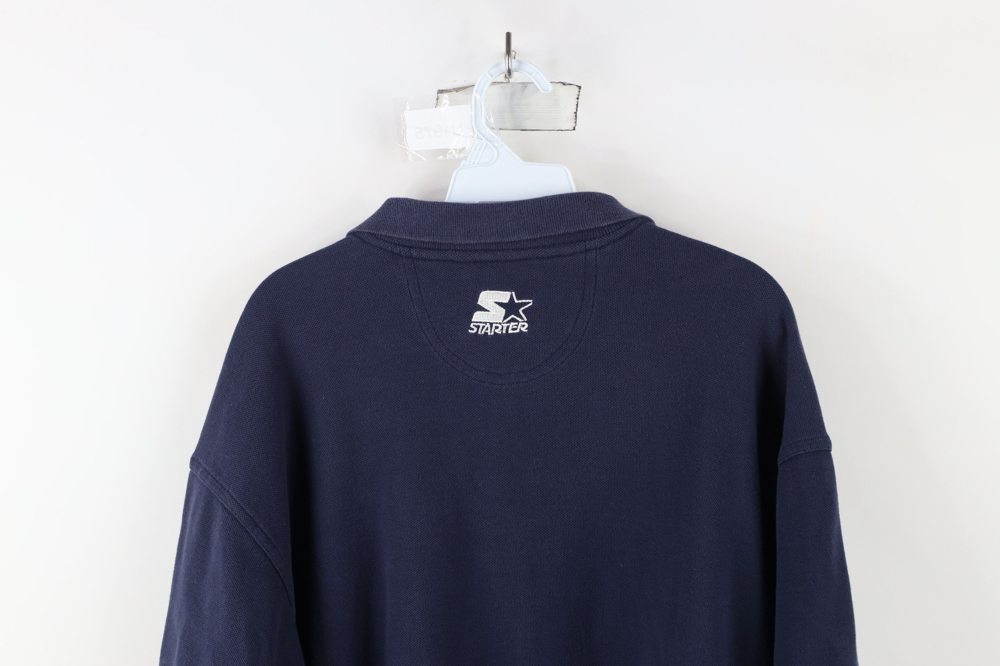 Starter × Vintage Vintage 90s Starter M University of Michigan Polo Shirt Size US L / EU 52-54 / 3 - 12 Thumbnail