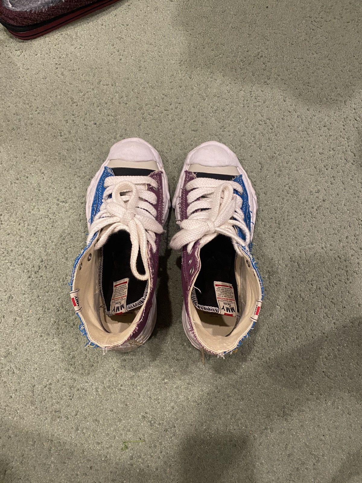 Maison Mihara Yasuhiro High Blue Purple