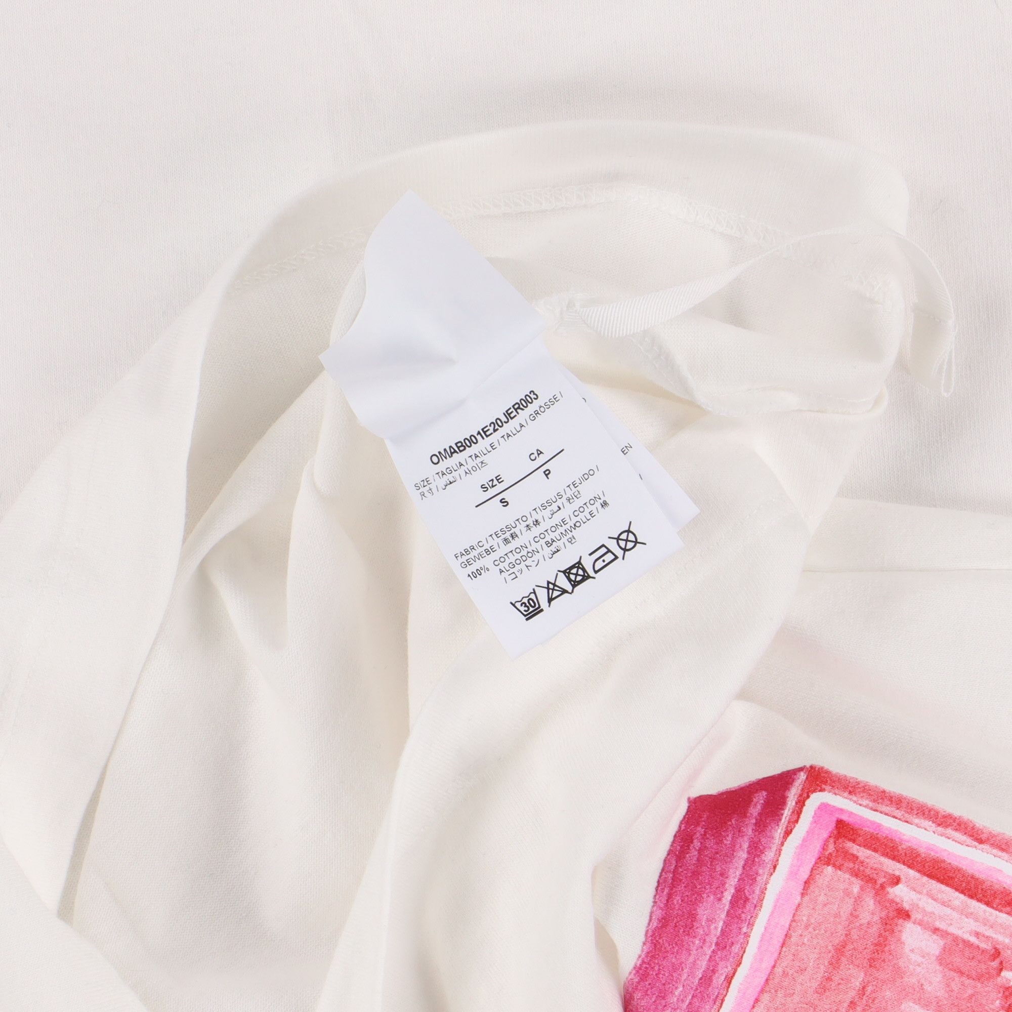 Off-White Pink Marker Arrows Long Sleeve T-Shirt Size S / US 4 / IT 40 - 6 Thumbnail