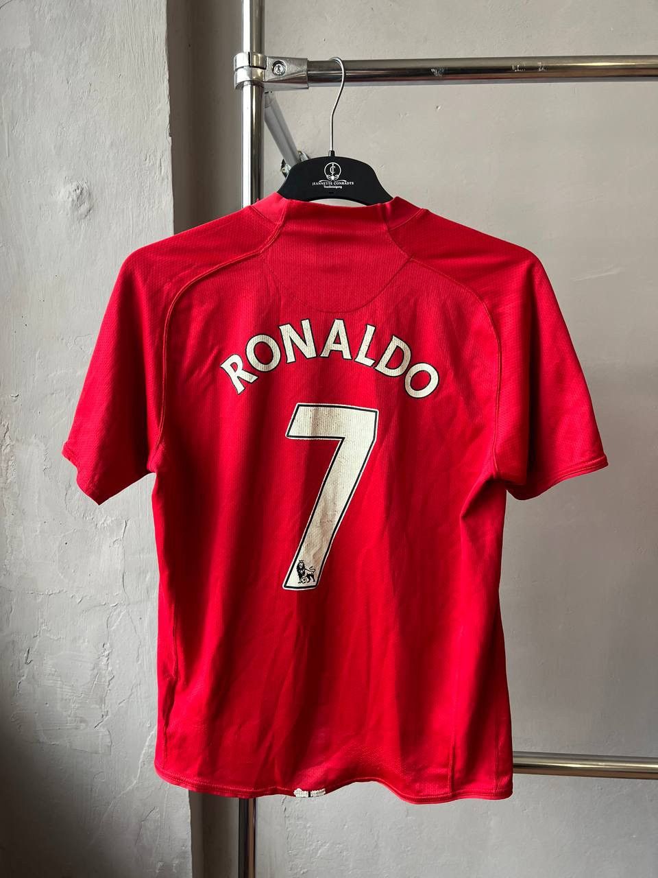 Nike 2007/09 MANCHESTER UNITED #7 RONALDO HOME SOCCER JERSEY NIKE Size US M / EU 48-50 / 2 - 10 Thumbnail
