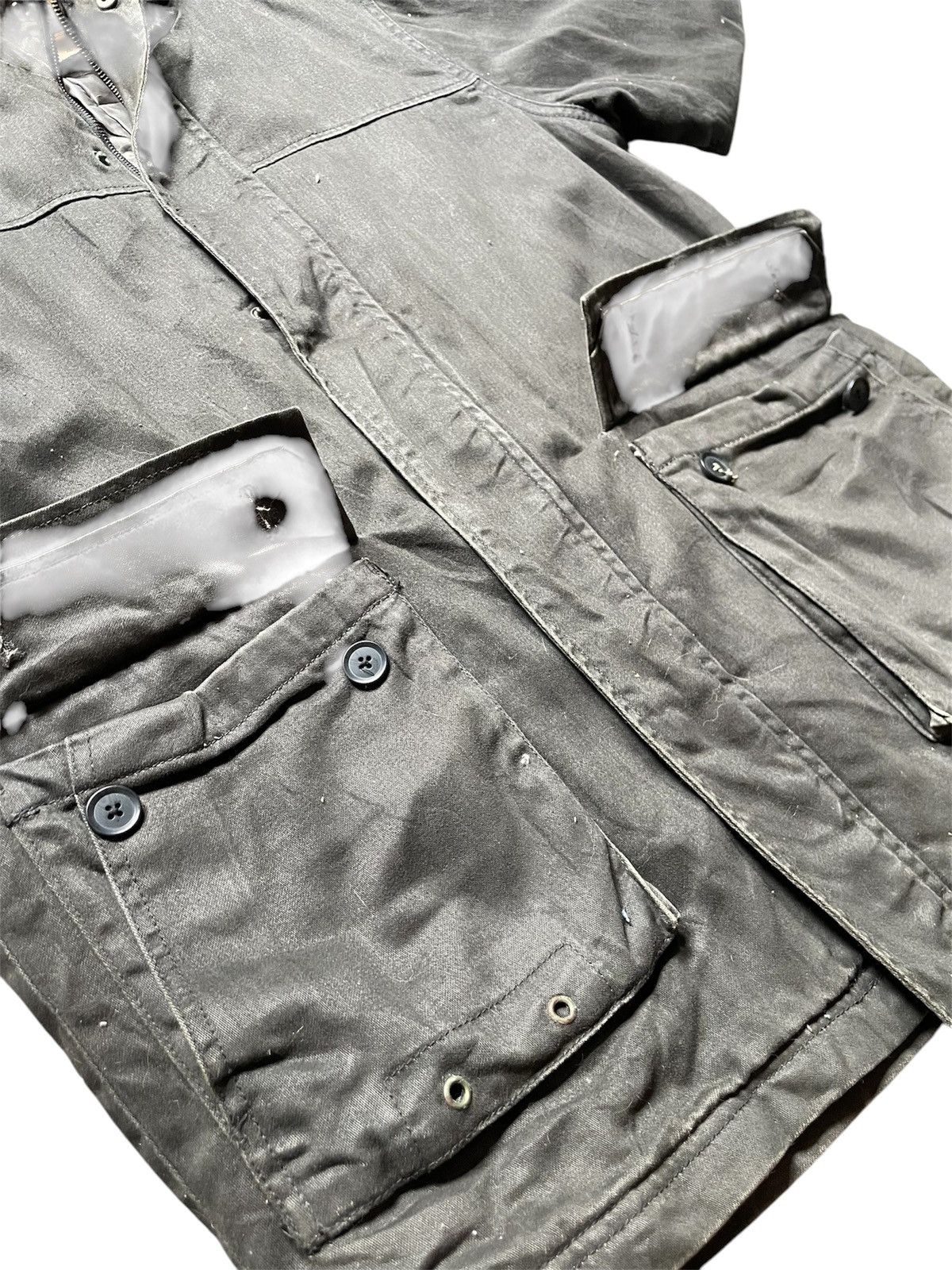 Japanese Brand × Vintage Baffy Men’s Hooded Jacket With Fluffy Collar (23) Size US M / EU 48-50 / 2 - 3 Thumbnail