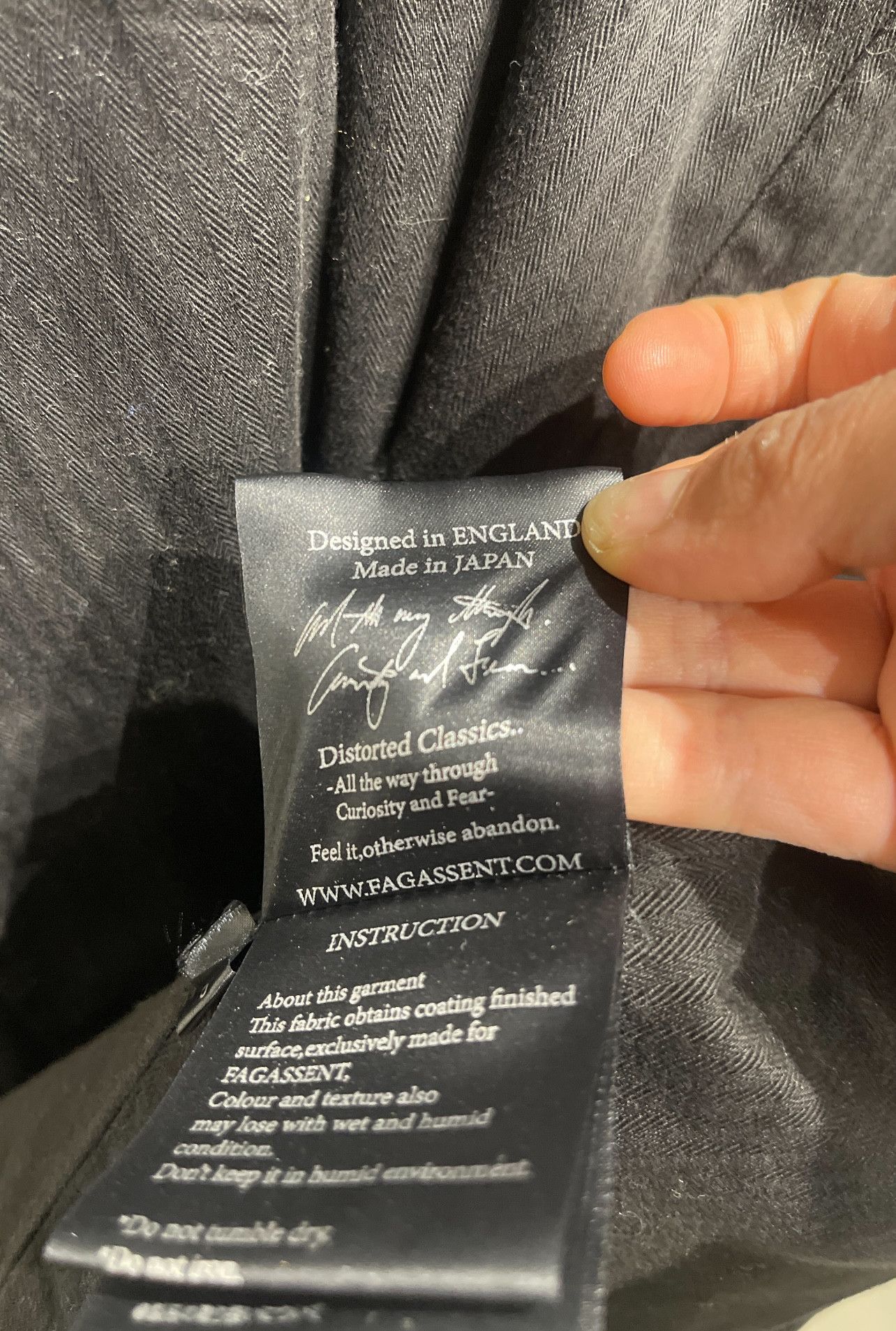 Fagassent Toshiki Aoki FGS-17AWH-MODS1 Size US XXL / EU 58 / 5 - 13 Thumbnail