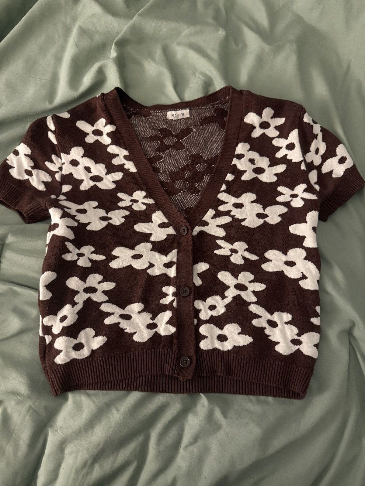 Garage Garage flower crop top Size XS / US 0-2 / IT 36-38 - 1 Thumbnail