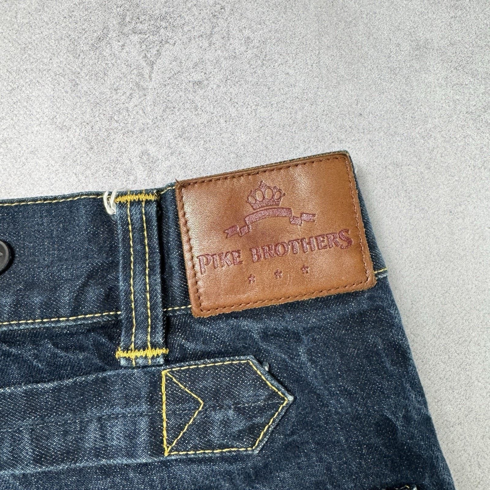 Pike Brothers Pike Brother Chopper Pant Selvedge Blue Denim Jeans Size US 32 / EU 48 - 22 Thumbnail