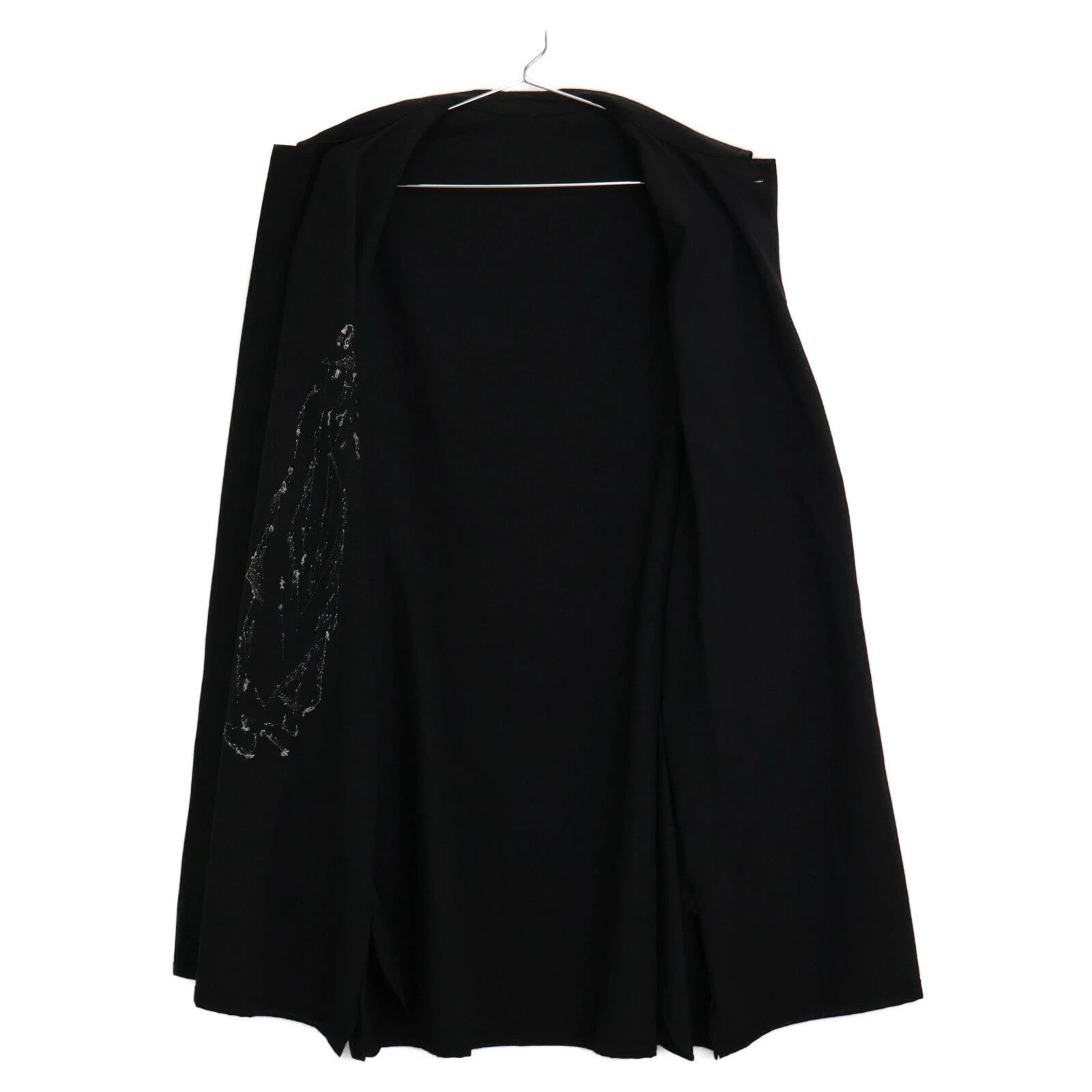 Yohji Yamamoto Yohji Yamamoto POUR HOMME 22SS Embroidered Topper Shirt Size US L / EU 52-54 / 3 - 3 Thumbnail