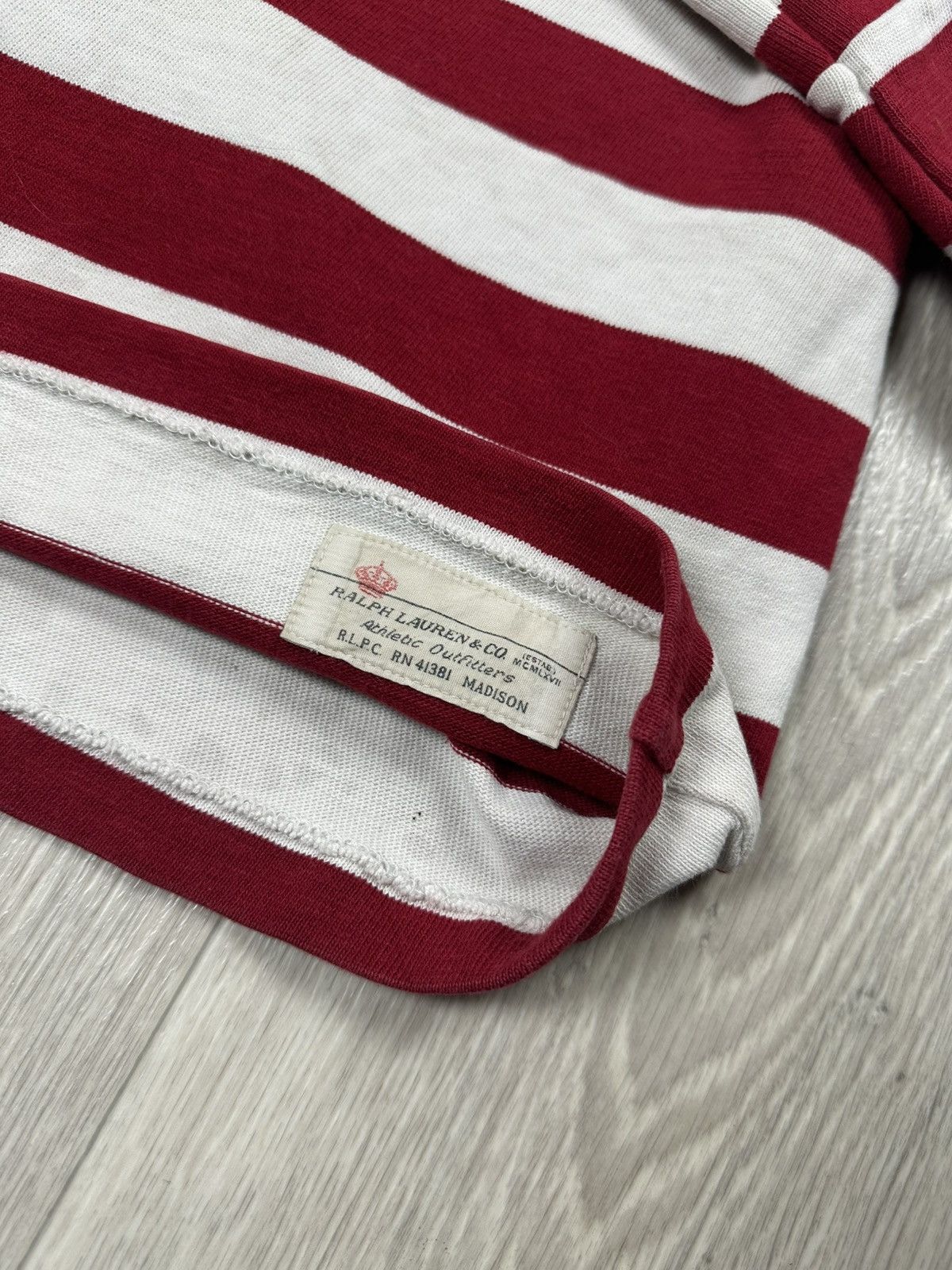 Polo Ralph Lauren Vintage Polo Ralph Lauren Mercer Team Rugby Shirt Chief Keef Size US L / EU 52-54 / 3 - 12 Thumbnail