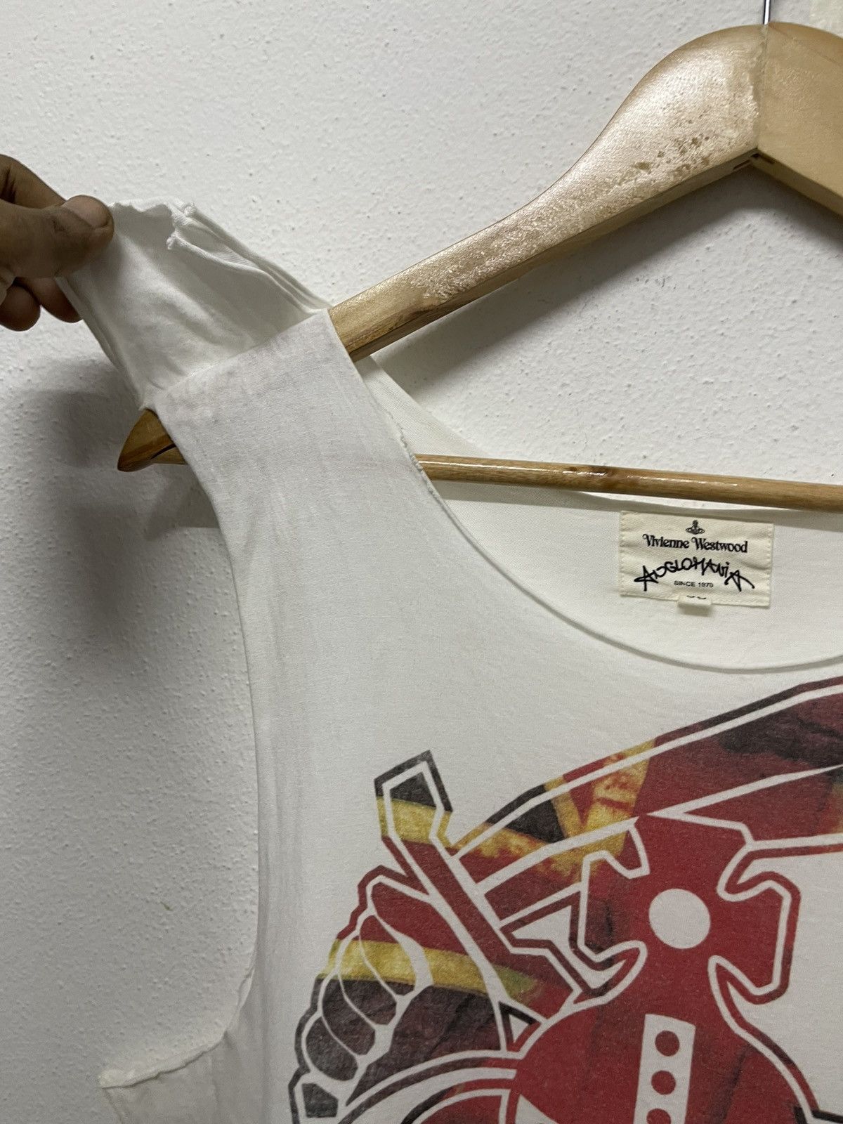 Vivienne Westwood 90s VIVIENNE WESTWOOD ANGLOMANIA SLEEVELESS UNISEX SIZE 48 Size US M / EU 48-50 / 2 - 7 Thumbnail