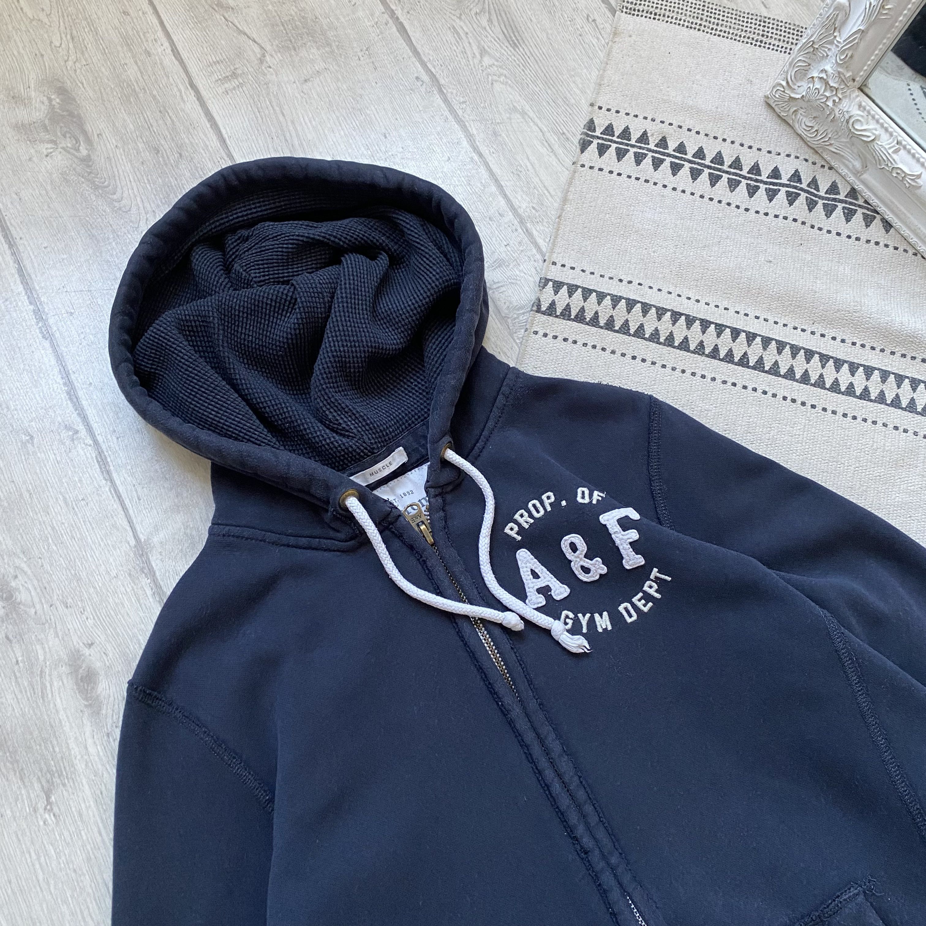 Vintage LGB style Heavy Abercrombie Fitch hoodie distressed Sweatshirts Hoodies