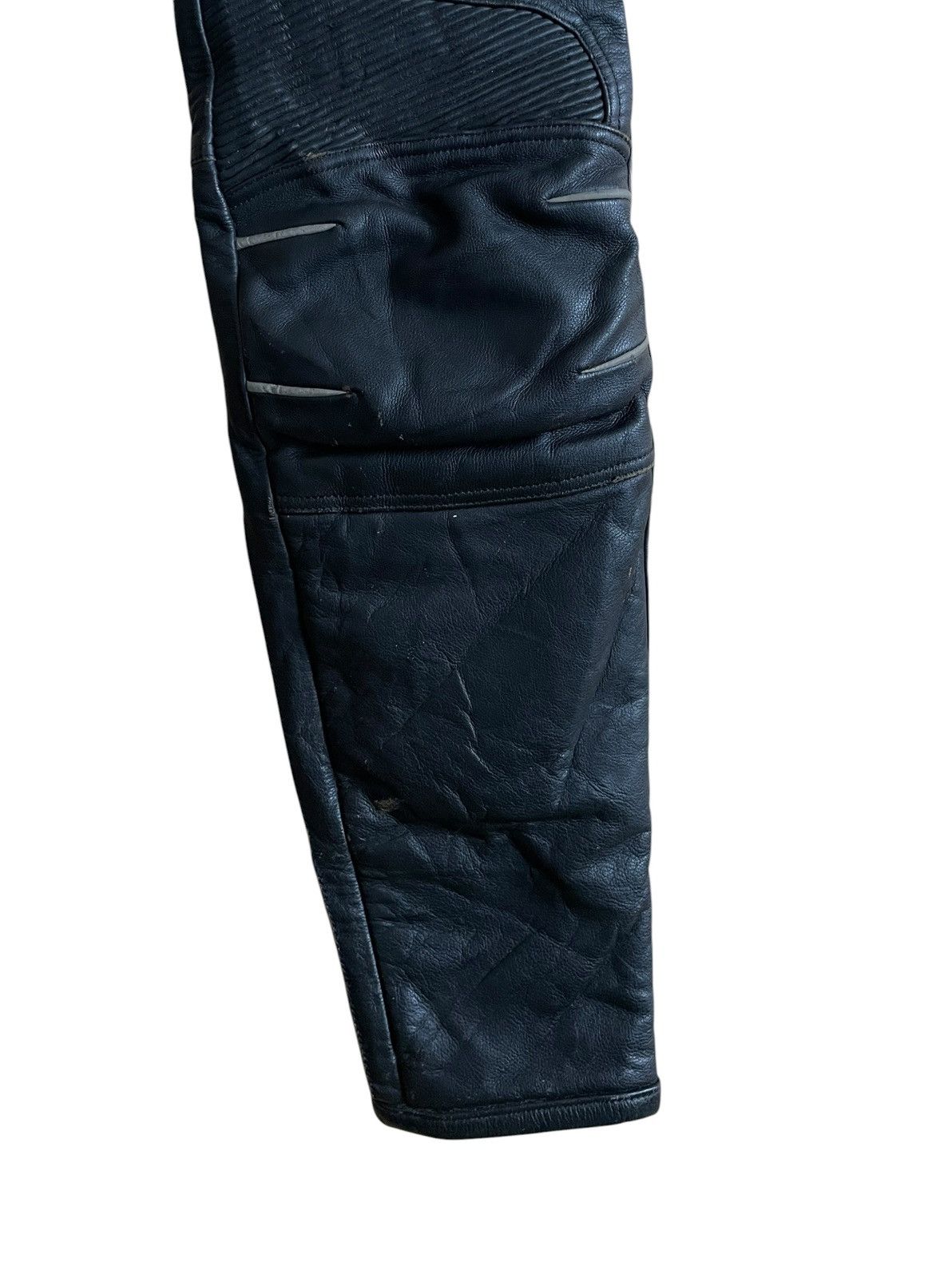 Alpinestars Vintage Racing Alpinestars Leather Motorcycle Pants 1990s Size US 28 / EU 44 - 5 Thumbnail