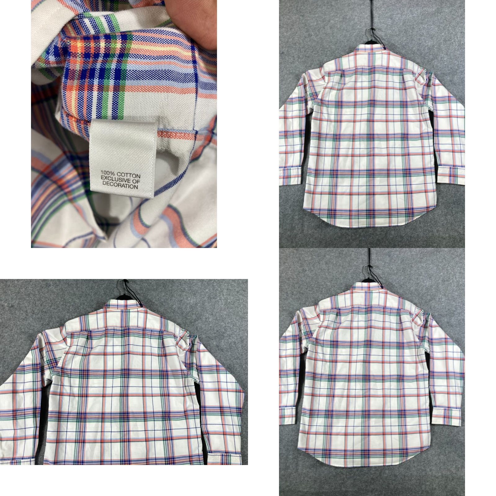 Cremieux Cremieux Button Down Shirt Mens M Multicolor Plaid Long Sleeve Shirt Size US M / EU 48-50 / 2 - 8 Thumbnail