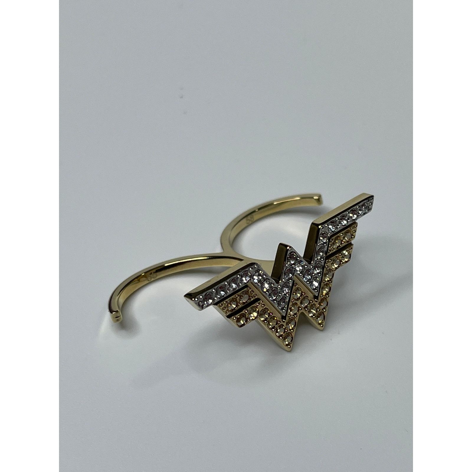 Swarovski Swarovski Fit Wonder Woman double ring Gold tone 55 - 58 Size ONE SIZE - 15 Thumbnail