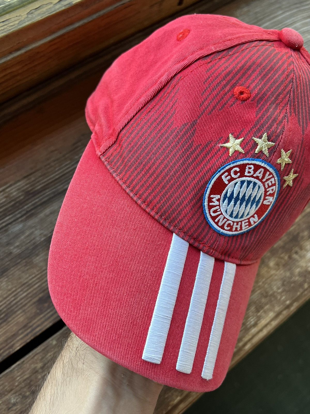 Adidas Vintage Bayern Munich Adidas Football Cap Size ONE SIZE - 4 Thumbnail