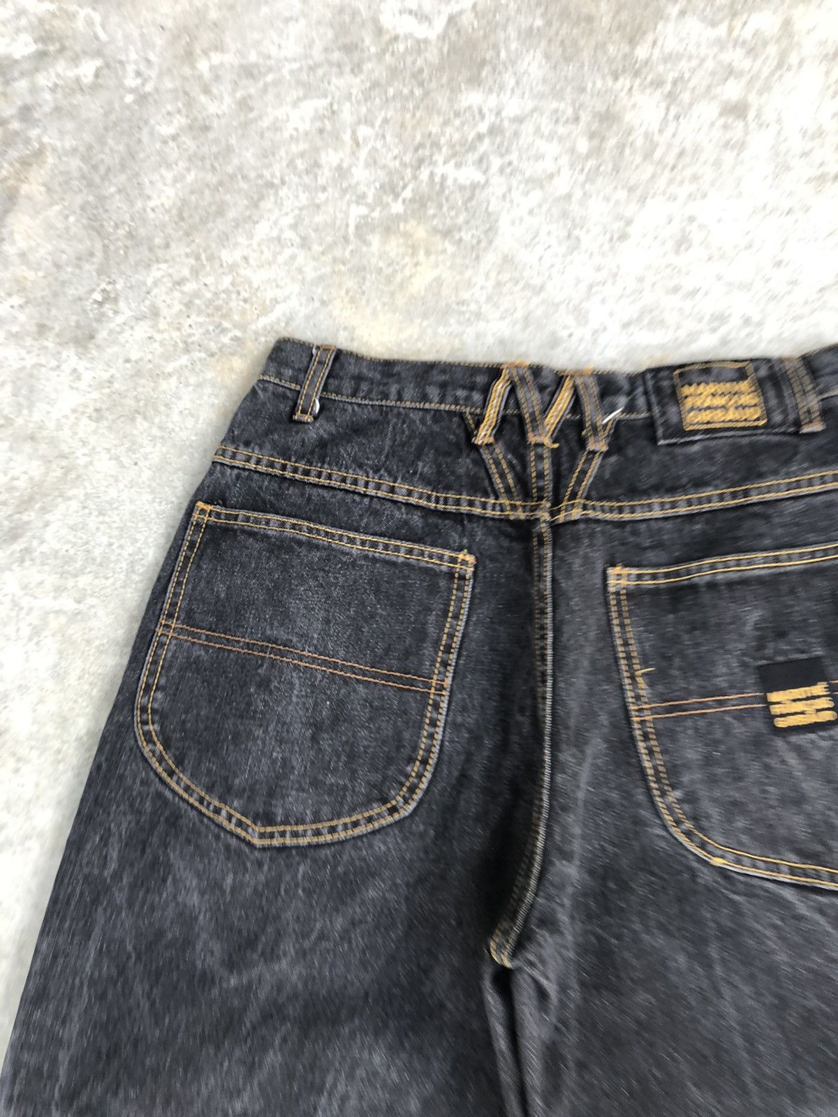 Marithe + Francois Girbaud Marithe Francois Girbaud Baggy Jeans Embroidered Logo Size US 29 - 16 Thumbnail