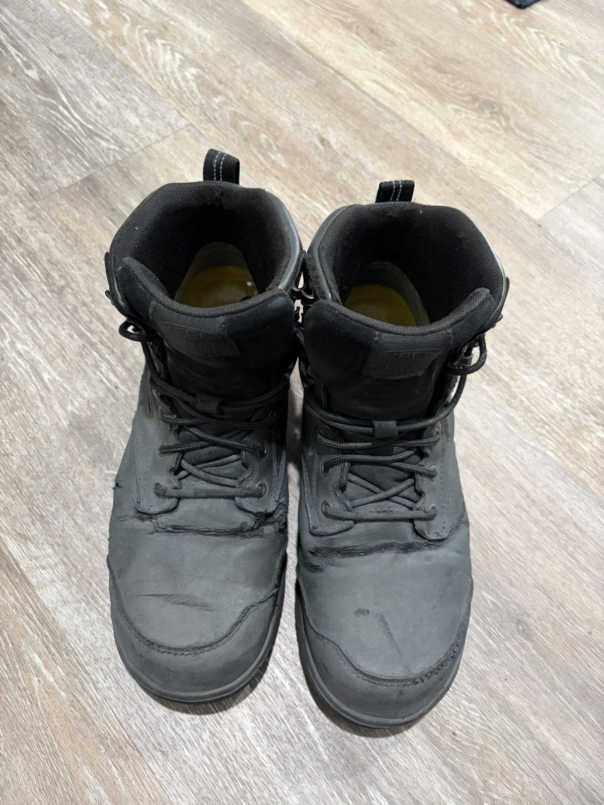 KEEN Keen Utility Work Boots Leather Waterproof Carbon Toe Size US 11 / EU 44 - 2 Thumbnail