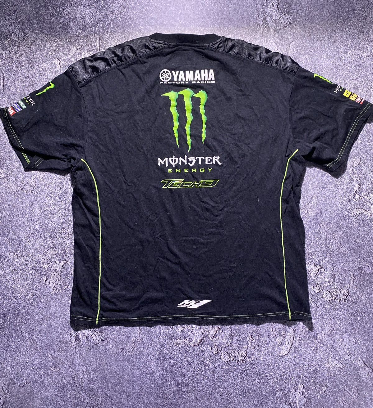 Japanese Brand × Yamaha TECHNO YAMAHA x MONSTER ENERGY UTRA RARE NASCAR TEE Size US XXL / EU 58 / 5 - 2 Thumbnail